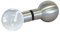 Ball-Kugelgriff, Glas/Ahorn-Holz, Sauna-Türgriff 3160-1
