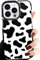 Efitoo for iPhone 13 Pro Case Cow, Cute Animal Clear with Design Cow Spots Print Pattern Flexible Soft TPU Silicone Girls Woman Cool Protective Phone Back Cover Shell for iPhone 13 Pro 6.1 inch
