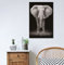 Leinwanddruck Elefant Druck und Poster Ölbild für Zuhause, moderne Dekoration, Dekodruck 30x40cm Kein Rahmen