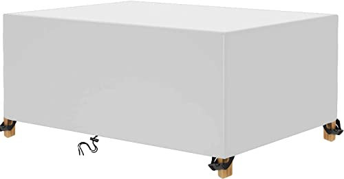 TopIdea Abdeckung Gartenmöbel 150x90x75cm Multi Größe Abdeckplane Gartenmöbel 600D Schutzhülle Gartenmöbel Terrasse Gartenmöbel Abdeckungen für Gartenmöbel Sets Tische und Stühle