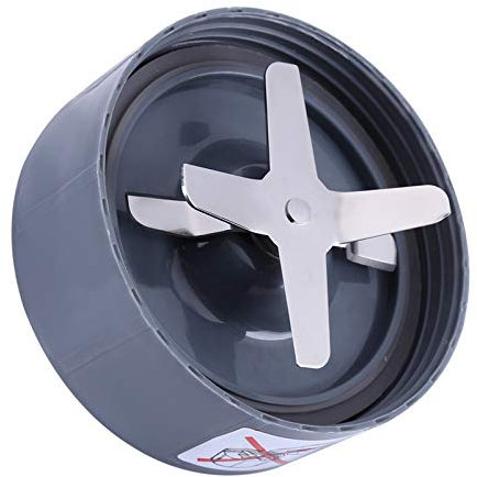 Tbest Cuchillas para Licuadora, Piezas de Repuesto para Licuadora 600/900W Extractor Cruzado de Repuesto Base de Hoja de Acero Inoxidable para Licuadora (900W)