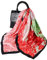 FAIRYGATE Damenschal Schal Tuch Blume Bandana Halstuch Kopftuch Schal 90 x 90 cm Bunte 80023