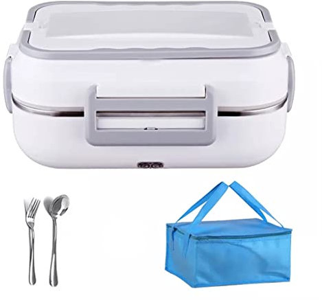 VejiA 2 in 1 Car Home Elettrico Lunch BoxRiscaldamento Scaldavivande Contenitore riscaldatore Set da Viaggio per Ufficio Portatile