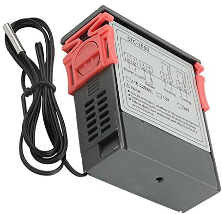 Control de temperatura Digital STC-1000, Controlador de temperatura Pantalla digital 110V-220V Controlador de temperatura STC-1000 Microcomputador