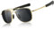 SUNGAIT Gafas de Sol Estilo Militar para Hombre Polarizadas Lentes con Marco de Metal SGT285JKH ES