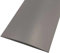 Nastro adesivo in PVC grigio scuro per bordi di porte in legno, striscia flessibile di transizione per pavimenti in laminato, copertura per porte e pavimenti in vinile