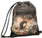 Dreamverse Rucksack, großes Fassungsvermögen, Maße: 32/39/3 cm, Zubehör und Accessoires für Damen, Mehrfarbig