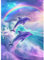 CEOVR Kit Diamond Painting Adulte Peinture Diamant Adulte,5D DIY Diamond Art Kit Complet,30x40 cm (Violet bleu clair)