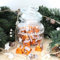 AUFKLEBER - Adventskalender für Dich - to go Weihnachten Sticker Sterne Farbe weiß