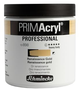Schmincke PRIMAcryl Professional Renaissance Gold 237 ml Tiegel, 13 898 053