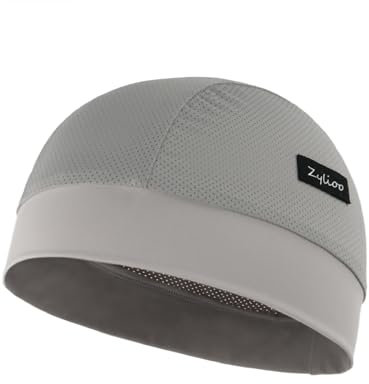 Zylioo M/L/XL/XXL Fahrrad Unterhelmmütze Radmütze Großen Kopf,UV Schutz Sommer Fahrradkappe Fahrrad Mütze Größe 57-62,Outdoor Sports Radfahren, Klettern, Angeln