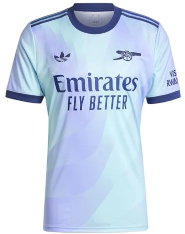 adidas Arsenal 24/25 Third Jersey, Recycled Polyester, Blue
