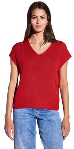 Street One Damen Ärmelloser Strickpullover