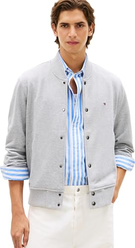 Tommy Hilfiger Herren Essential Terry Bomber Jacket Mw0mw42470 Andere Sweatshirts