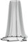 Vetnasa Moustiquaire pour Parasol 220 Maille Noir Φ300x230 cm,Équipements Sportifs,Loisirs de Plein air,Camping et randonnée,Moustiquaires,Noir,1.12kg,4010038