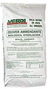 GEOSISM & NATURE – Zeolite per piante di Chabasite e Philipsite, zeolite per agricoltura ideale per ridurre annaffiature, neutralizzare elementi dannosi (0,7/2 mm, Singolo - 20 kg)