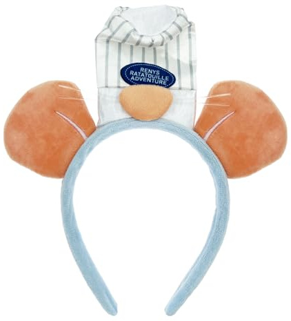 Oblique Unique Haarreifen Ratten Ohren mit Kochmütze – Kopfschmuck für Kinder & Erwachsene – lustiges Verkleidung für Fasching, Karneval, Mottoparty & Party Deko