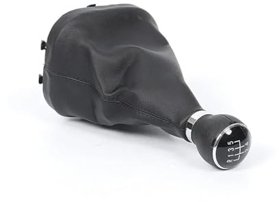 Schaltknauf Für VW Für Touran Für Caddy Für MK2 2003-2005 2006 2007 2008-2015 5/6 Geschwindigkeit Gamasche Boot Abdeckung Schaltknauf Schaltknäufe(5 Speed)