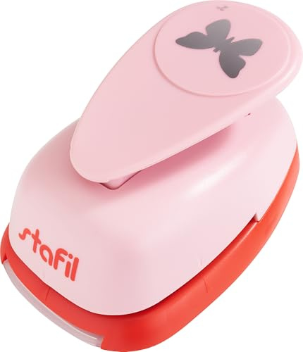 stafil Motivlocher Schmetterling Scrapbooking Stanzer Kunststoff Metall 4,5 cm