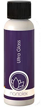 Nanolex Ultra Glasversiegelung 100 ml, schmutzabweisende & wasserabweisende Scheibenversiegelung mit Lotuseffekt, Nanoversiegelung Glas