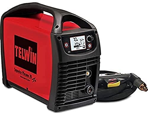 TELWIN 816170 Telwin Modelo Superior Plasma 70 Soldadora Inverter, 470mm x 190mm x 355 mm