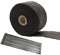 TAKPART 5M x 5cm Hitzeschutzband Schwarzer Hitzeschutz Auspuffband Titan Auspuff Wärmebänder für Motorrad mit 10 Kabelbindern 20cm