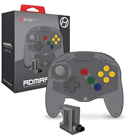 Admiral Premium BT Controller for N64 Space Black