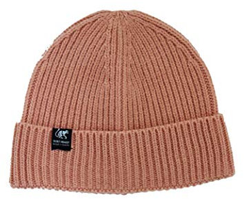 DRESSED IN MUSIC PLAY WITH ME - Surf Monkey® - Beanie Strickmütze für Herren/Damen, Einheitsgröße, Schwarz, Rosa, One Size