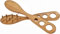 Reine Natur Spaghetti Heber mit Portionierer aus Kirschholz geölt 32 cm lang