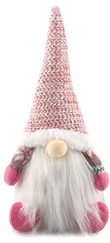 Weihnachten Deko Wichtel, Weihnachtspuppen, Weihnachtselfen, Osterweihnachtsdekorationen Zwerghöhe 29cm, Süßer Schwedischer Weihnachtsmann, Gesichtslose Puppen, Partygeschenke und Szenendekorationen