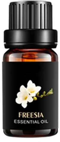 Ätherisches Bio-Öl-Set für Diffusor 10 ml/Flasche Botanisches ätherisches Öl für die Aromatherapie zur Kerzenherstellung, Seifenherstellung, Diffusor, Luftbefeuchter (Freesie)