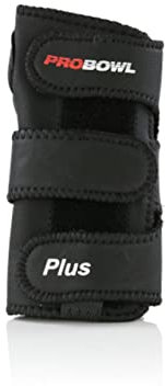 Pro Bowl Original Leather PLUS – Bowling Handgelenkstütze – Handgelenk Bandage Stabilisiert – Schützt – Hilft Verletzungen vorzubeugen – Kürzere Erholungszeit für Männer Frauen – Rechtshand - L