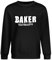 NINEAIR Baker Skateboards - Brand Logo DUBS New Skate Classic Baker Skateboards 100% Cotton Men Pullover Long Sleeve Crewneck Unisex Sweatshirts Black XXL