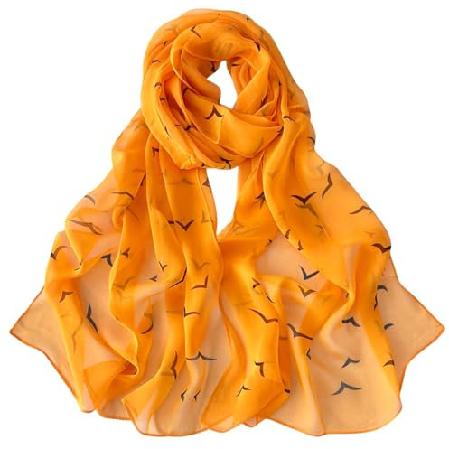 FAIRYGATE Halstuch Damen Schal Damen Dünn Damen Schal Halstuch Tuch für Frühling Sommer Ganzjährig B7124