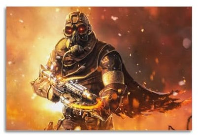 YIHAIKAI Spielposter Call of Duty Black Ops III, Avenge, Poster, dekoratives Gemälde, Leinwand, Wandposter und Kunstdruck, moderne Familienschlafzimmer-Dekoration, Poster, 40 x 60 cm