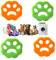 CBP - Pack 4 Uds Atrapapelos Lavadora. Cepillo para Gatos, Quitapelos Mascotas (Pack 4 Uds Stick Atrapapelo Lavadora)
