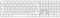 Apple Magic Keyboard with Touch ID and Numeric Keypad for Mac models with Apple silicon - British English - White Keys ​​​​​​​