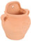 Milisten Hanging Terracotta Pots Wall Mounted Plant Pots for Balcony Garden Living Room
