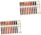 NUOBESTY Sets Elegant Leather Cable Straps Cord Organizer Cable Tie Keeper Earphone Winder USB Clips Pcs