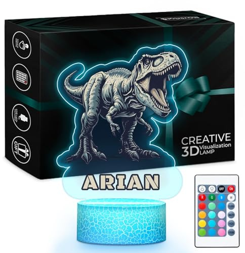Maverton LED Nachttischlampe Kinder, Nachtlicht Kinder, Kinderzimmer Deko | Digitaler Bilderrahmen mit Fernbedienung, Geschenk Junge, Personalisierte Geschenke für Jungen