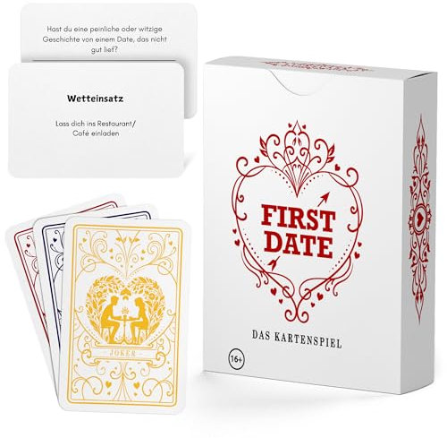 LifeSpark First Date Das Kartenspiel: Kennenlern Spiel | Deep Talk | Paarspiele | Keine unangenehme Gesprächspausen | Kartenspiel für Erwachsene | Spieleabend | Geschenkidee für Verliebte & Singles
