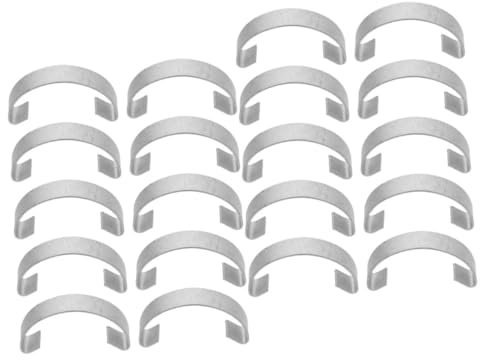 UKCOCO 30stücke Käfigbefestigungclips Aus Stahl Für Haustier Und Geflügelkäfige Robuste Türriegel Für Sicheres Verschließen Von Vogel Und Kaninchenkäfigen Einfach Zu Montieren