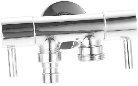 FONDOTIN Hose Connector Diverter Valve Water Splitter for Washing Machines and Faucets Easy Installation Design Fits Kitchen and Bathroom Fixtures
