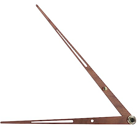 HOLIDYOYO Große Wanduhr als Selbstgemacht Uhrenteil, Braun, 1 Satz | Nordisch Schlichtes Design, Einfache Montage, Ersatzteil für Reparatur und Dekoration, Uhrzeiger