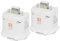2 pcs adaptateur pour Wii Motion Plus pour Wii Wii U contrôleur de 126 DB (Blanc _ Mini Kitty)