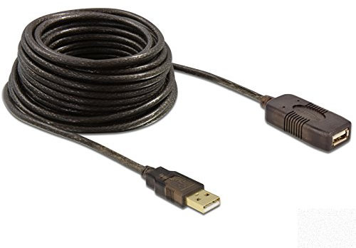DeLOCK 2X Kabel USB 2.0 Verlaengerung, aktiv 5m
