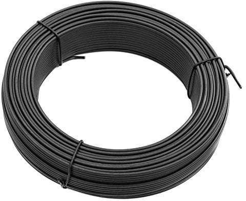 ESTEXO Bindedraht 2,0 mm x 50 m, verzinkt in Anthrazit RAL 7016