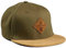 Soulbuddy Kinder Cap – Unisex Kinderkappe – Schirmmütze für Jungen & Mädchen – Trendiger Sonnenhut für Outdoor & Freizeit Olivgrün – Größe M