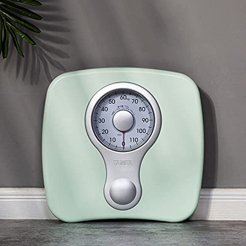 Meng Báscula Mecánica hasta 120 Kg, Báscula De Baño Analógica Profesional, Báscula Personal Mecánica, Fácil De Leer, Sin Botones Ni Pilas