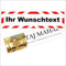 INDIGOS UG - Magnetschilder Auto mit Wunschtext - Bild - Logo - Verschiedene Größen - Magnetfolie für Auto LKW Truck Baustelle Firma individuell Bedruckt personalisiert Magnetfolie